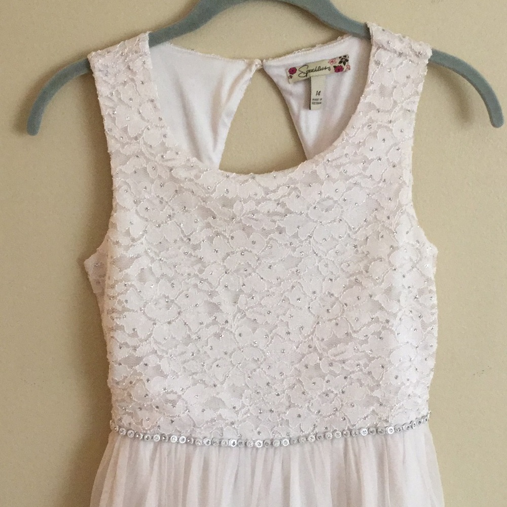 Speechless Girls Embellished Dress Sz 14